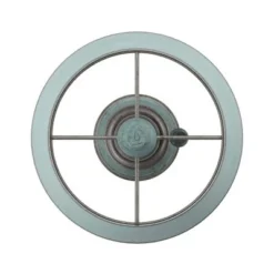 Chelsea Blue Accent Table Lamp with Fabric Shade - StyleCraft