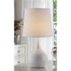 23.5" Modern Metal Table Lamp with Touch Sensor White - Ore International