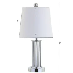 JONATHAN Y 18" Metal Lillian Mini Table Lamp (Includes LED Light Bulb) Silver - JONATHAN Y 6 JONATHAN Y 18" Metal Lillian Mini Table Lamp (Includes LED Light Bulb) Silver - JONATHAN Y -Deals A Radiant Den Store unnamed file 3763