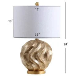 JONATHAN Y 24" Versailles Sphere Sea Shell Table Lamp (Includes LED Light Bulb) Gold - JONATHAN Y 5 JONATHAN Y 24" Versailles Sphere Sea Shell Table Lamp (Includes LED Light Bulb) Gold - JONATHAN Y -Deals A Radiant Den Store unnamed file 3770