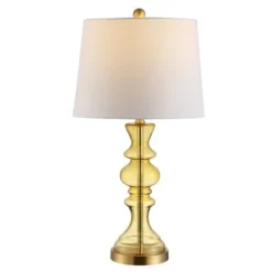 Jaiden Table Lamp (Includes LED Light Bulb) Amber - Safavieh