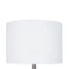 19" Modern Table Lamp Brushed Nickel (Includes LED Light Bulb) - Cresswell Lighting