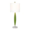 Stylus Table Lamp with Fabric Shade Green - Lalia Home