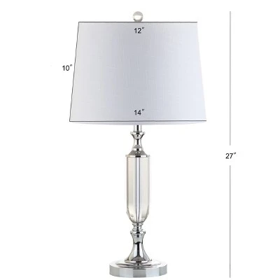 JONATHAN Y 27" Crystal Bella Table Lamp (Includes LED Light Bulb) Clear - JONATHAN Y 3 JONATHAN Y 27" Crystal Bella Table Lamp (Includes LED Light Bulb) Clear - JONATHAN Y - Image 3