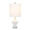 Paseo Table Lamp with Fabric Shade White - Lalia Home