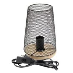 Wired Mesh Uplight Table Lamp Black - Simple Designs 13 Wired Mesh Uplight Table Lamp Black - Simple Designs -Deals A Radiant Den Store unnamed file 393