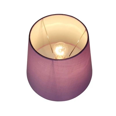 22" Polyresin Table Lamp with Silk Shade - Creative Motion Industries Pink 2 22" Polyresin Table Lamp with Silk Shade - Creative Motion Industries Pink - Image 2