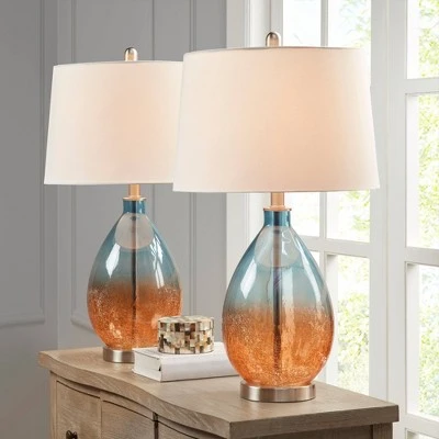 510 Design (Set of 2) 26" Cortina Table Lamp Blue 7 510 Design (Set of 2) 26" Cortina Table Lamp Blue - Image 7