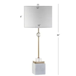 JONATHAN Y 30" (Set of 2) Dawson Marble/Crystal Table Lamp (Includes LED Light Bulb) White - JONATHAN Y 5 JONATHAN Y 30" (Set of 2) Dawson Marble/Crystal Table Lamp (Includes LED Light Bulb) White - JONATHAN Y -Deals A Radiant Den Store unnamed file 3952