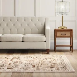 30" Antique Metal Table Lamp with Crystals (Includes CFL Light Bulb) Brown - Ore International -Deals A Radiant Den Store unnamed file 3973