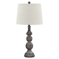 Set of 2 Mair Table Lamps Antique Black - Signature Design by Ashley