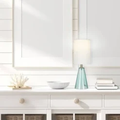 14" Glass Accent Table Lamp Teal - Cresswell Lighting 7 14" Glass Accent Table Lamp Teal - Cresswell Lighting -Deals A Radiant Den Store unnamed file 4009