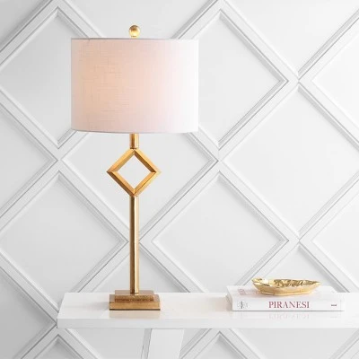 JONATHAN Y 30.75" Metal/Resin Juno Table Lamp (Includes LED Light Bulb) Gold - JONATHAN Y 1 JONATHAN Y 30.75" Metal/Resin Juno Table Lamp (Includes LED Light Bulb) Gold - JONATHAN Y