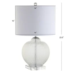 JONATHAN Y 24" Glass/Crystal Avery Table Lamp (Includes LED Light Bulb) Clear - JONATHAN Y -Deals A Radiant Den Store unnamed file 4034