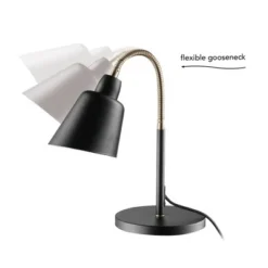 16" Gooseneck Forest Table Lamp with Inner Shade - Globe Electric Green -Deals A Radiant Den Store unnamed file 404