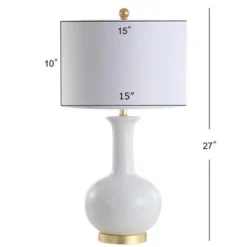 JONATHAN Y 27" Ceramic/Metal Brussels Table Lamp (Includes Energy Efficient Light Bulb) - JONATHAN Y Gray -Deals A Radiant Den Store unnamed file 4148