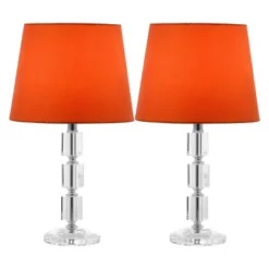 (Set of 2) 16" Erin Crystal Cube Lamp Clear (Includes CFL Light Bulb) - Safavieh 6 (Set of 2) 16" Erin Crystal Cube Lamp Clear (Includes CFL Light Bulb) - Safavieh -Deals A Radiant Den Store unnamed file 4162