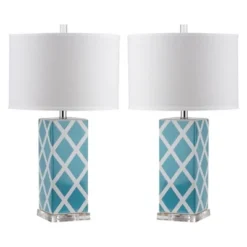Pachio Table Lamp (Set of 2) - Safavieh Gray -Deals A Radiant Den Store unnamed file 4176