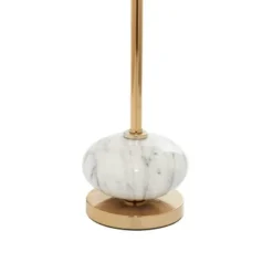 Olivia & May Modern Ceramic and Iron Table Lamp Gold/White - Olivia & May -Deals A Radiant Den Store unnamed file 4182