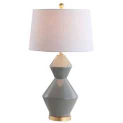 JONATHAN Y 29" Ceramic Alba Geometric Table Lamp (Includes Energy Efficient Light Bulb) - JONATHAN Y Gray 9 JONATHAN Y 29" Ceramic Alba Geometric Table Lamp (Includes Energy Efficient Light Bulb) - JONATHAN Y Gray -Deals A Radiant Den Store unnamed file 4207