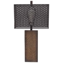 Briek Table Lamp Brown - Signature Design by Ashley
