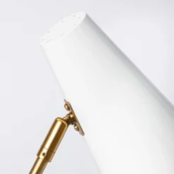 Threshold Designed W/Studio McGee Dual Head Metal Desk Lamp (Includes LED Light Bulb) Brass - Threshold™ designed with Studio McGee -Deals A Radiant Den Store unnamed file 43