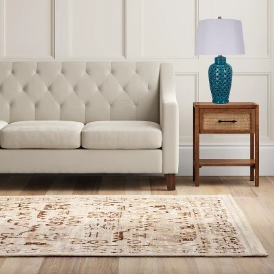 Fangio Lighting Ceramic Table Lamp with Lattice Design - Blue (26") 2 Fangio Lighting Ceramic Table Lamp with Lattice Design - Blue (26") - Image 2