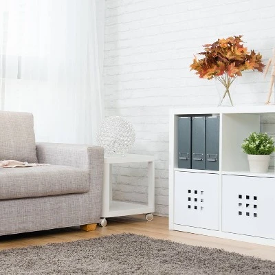 10" Elipse Crystal Ball Sequin Table Lamp White - Elegant Designs 3 10" Elipse Crystal Ball Sequin Table Lamp White - Elegant Designs - Image 3