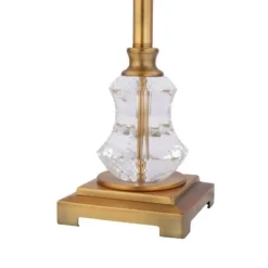 28" 1-Light Bryar Buffet Table Lamp Brass/Crystal - River of Goods 17 28" 1-Light Bryar Buffet Table Lamp Brass/Crystal - River of Goods -Deals A Radiant Den Store unnamed file 4353