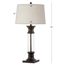 JONATHAN Y 32" (Set of 2) Hunter Metal/Glass Table Lamp (Includes Energy Efficient Light Bulb) - JONATHAN Y Gold -Deals A Radiant Den Store unnamed file 4386