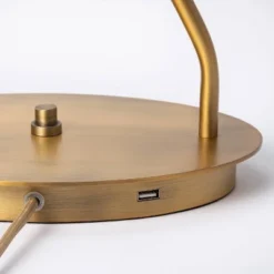 Threshold Designed W/Studio McGee Dual Head Metal Desk Lamp (Includes LED Light Bulb) Brass - Threshold™ designed with Studio McGee -Deals A Radiant Den Store unnamed file 44