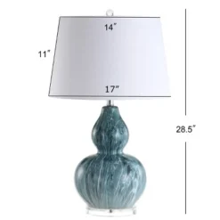 JONATHAN Y 28.5" Ceramic Stockholm Table Lamp (Includes LED Light Bulb) Blue - JONATHAN Y -Deals A Radiant Den Store unnamed file 4475
