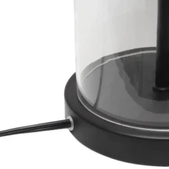 Entrapped Glass Table Lamp with Fabric Shade Black - Lalia Home -Deals A Radiant Den Store unnamed file 454