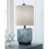 Jamila Table Lamp Gray/Black - Signature Design by Ashley