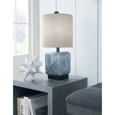 Jamila Table Lamp Gray/Black - Signature Design by Ashley 2 Jamila Table Lamp Gray/Black - Signature Design by Ashley - Image 2