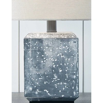 Jamila Table Lamp Gray/Black - Signature Design by Ashley 3 Jamila Table Lamp Gray/Black - Signature Design by Ashley - Image 3