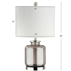 JONATHAN Y 22" Glass Marsh Table Lamp (Includes LED Light Bulb) Gray - JONATHAN Y 6 JONATHAN Y 22" Glass Marsh Table Lamp (Includes LED Light Bulb) Gray - JONATHAN Y -Deals A Radiant Den Store unnamed file 4596