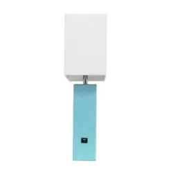 Modern Leather Table Lamp with USB and Fabric Shade Aqua - Elegant Designs -Deals A Radiant Den Store unnamed file 4635