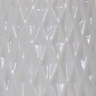 26" Set of Two Jameson Textured Ceramic Table Lamp White - Decor Therapy 3 26" Set of Two Jameson Textured Ceramic Table Lamp White - Decor Therapy - Image 3