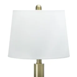 (Set of 2) 22" Urn Shaped Table Lamps Brass - 3R Studios