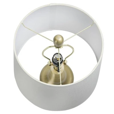 (Set of 2) 22" Urn Shaped Table Lamps Brass - 3R Studios 4 (Set of 2) 22" Urn Shaped Table Lamps Brass - 3R Studios - Image 4