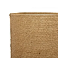 Olivia & May 14" Mahogany Wood Log Table Lamp with Jute Oval Shade Natural - Olivia & May -Deals A Radiant Den Store unnamed file 4718