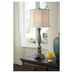 Alinae Table Lamp Antique Gray - Signature Design by Ashley