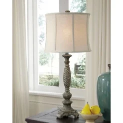 Alinae Table Lamp Antique Gray - Signature Design by Ashley -Deals A Radiant Den Store unnamed file 4736