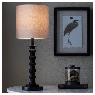 Shiloh Table Lamp Espresso - Threshold 1 Shiloh Table Lamp Espresso - Threshold