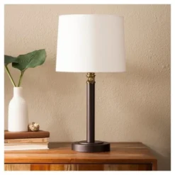 Davis Table Lamp Black - Threshold™