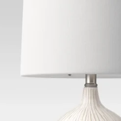 Medium Assembled Ceramic Table Lamp (Includes LED Light Bulb) Gray/Brown - Threshold™ 5 Medium Assembled Ceramic Table Lamp (Includes LED Light Bulb) Gray/Brown - Threshold™ -Deals A Radiant Den Store unnamed file 4783