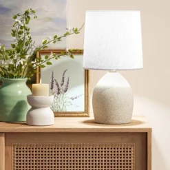 Ceramic Accent Table Lamp - Threshold™ White