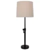 32" Henry Adjustable Table Lamp (Includes LED Light Bulb) Bronze - Decor Therapy
