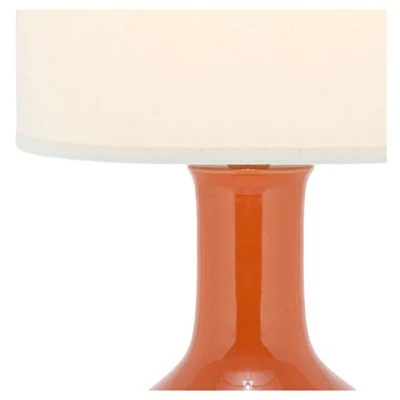 Ceramic Paris Table Lamp - Safavieh Red 1 Ceramic Paris Table Lamp - Safavieh Red